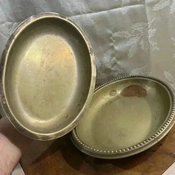 Antique Edwardian A1 EB  EPNS Serving Tureen Dish with Lid - Picture 6 of 6